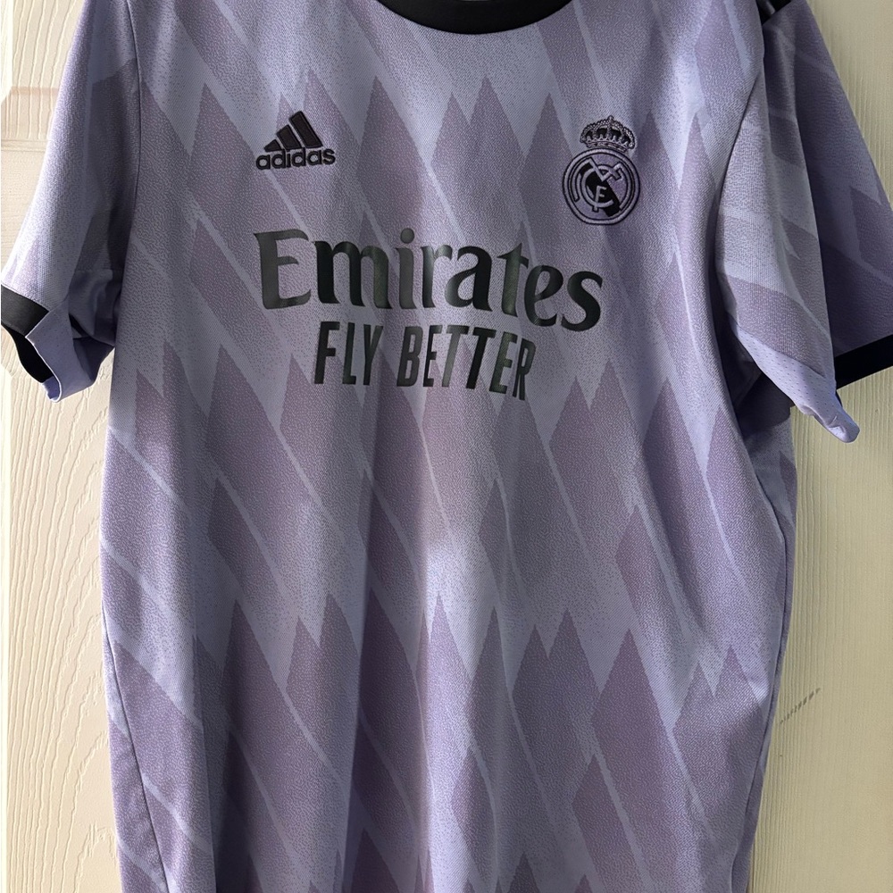 Adidas Purple and Blue Jersey